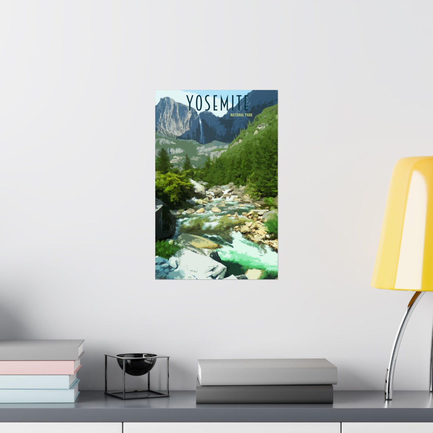 Yosemite National Park Matte Vertical Poster - Nature Wall Art for Outdoor Lovers