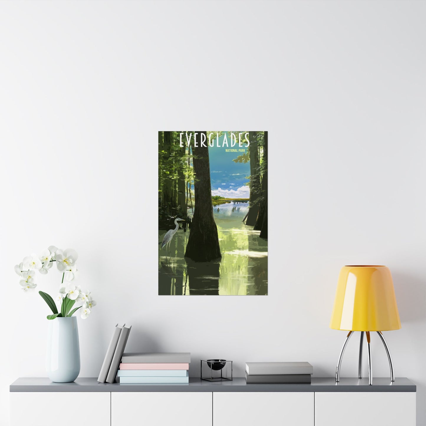 Florida Everglades National Park Matte Poster - Nature Wall Art, Eco-Friendly Décor, Perfect for Nature Lovers & Travel Enthusiasts