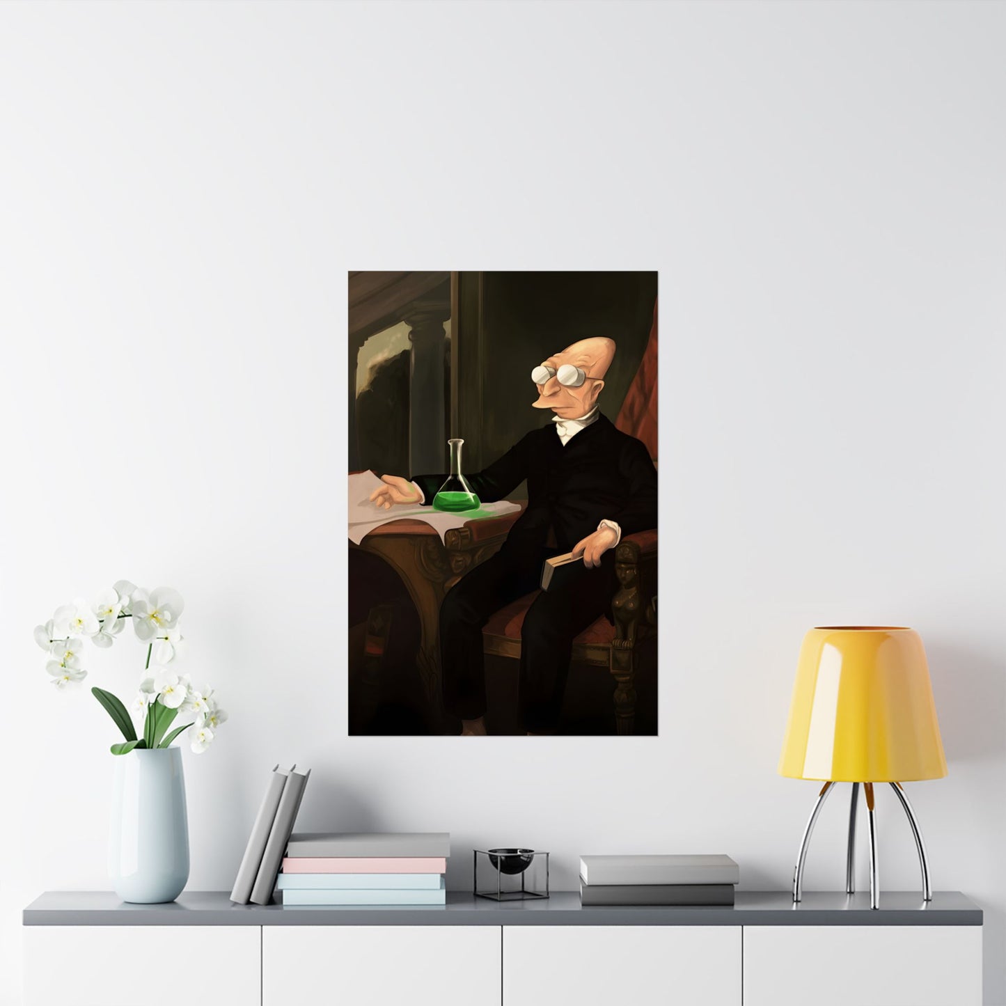 Scientific Creativity Matte Vertical Poster - Whimsical Art for Home Decor