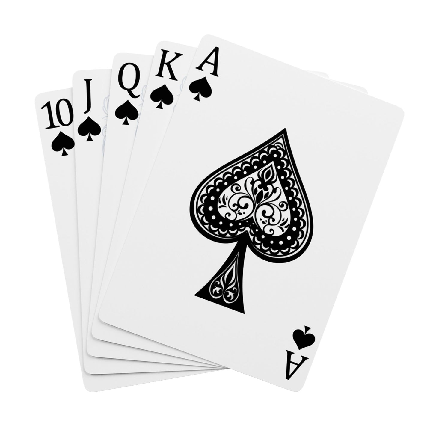 Stylish Poker Playing Cards - Don't Worry You'll Make It, Inspirational Poker Cards Gift Motivational Style