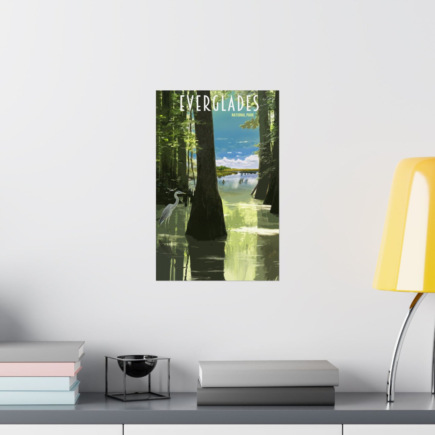 Florida Everglades National Park Matte Poster - Nature Wall Art, Eco-Friendly Décor, Perfect for Nature Lovers & Travel Enthusiasts