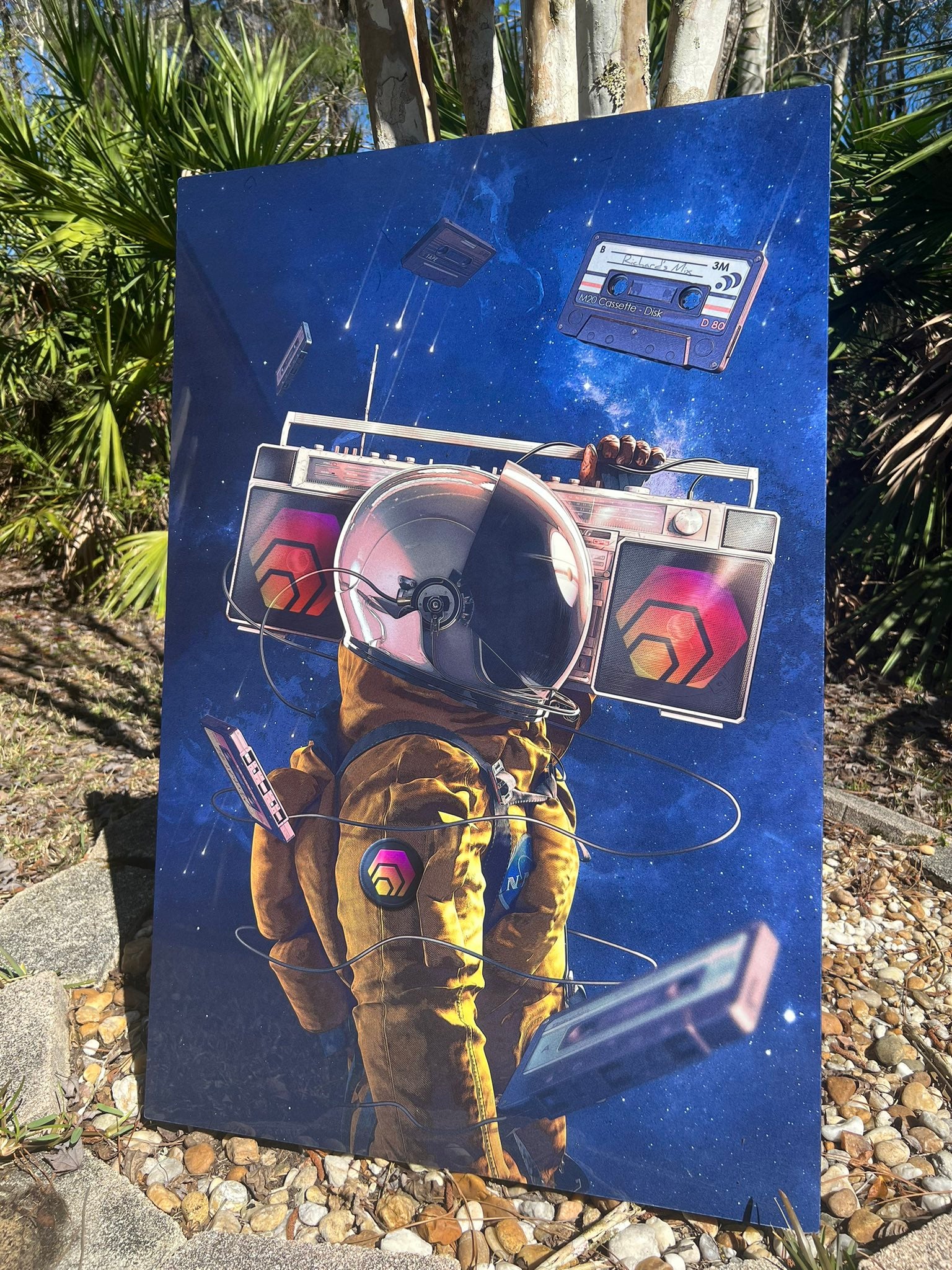 'Major Rich' - HEX Astronaut Metal Panel - Limited to 50