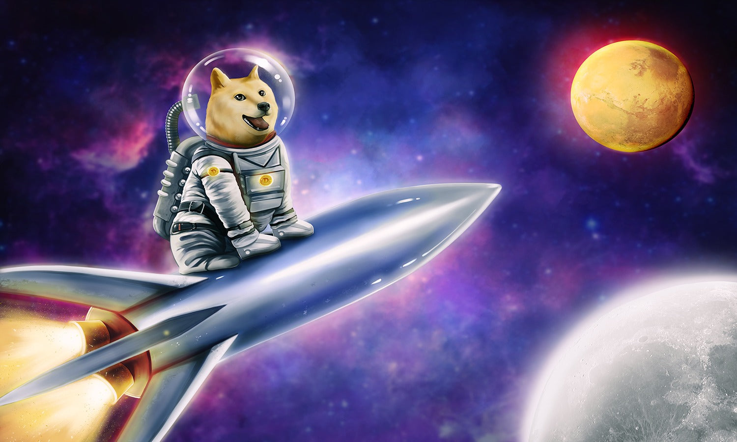 Dogecoin to Mars - NEW RELEASE (Limited to 10)