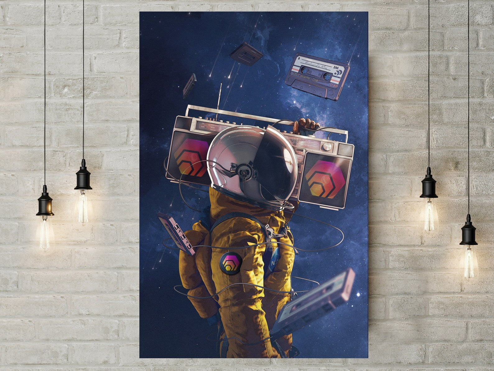 'Major Rich' - HEX Astronaut Poster Print Variant, 24"x36" inch - Limited to 50